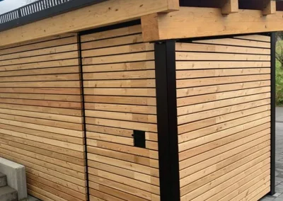 Carport geschlossen holz - Carport von MV-C Metallverarbeitung