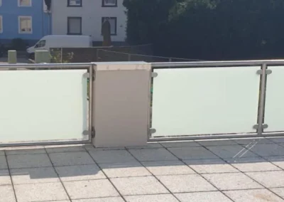 Sichtschutz milchglas terrasse - Sichtschutz von MV-C Metallverarbeitung